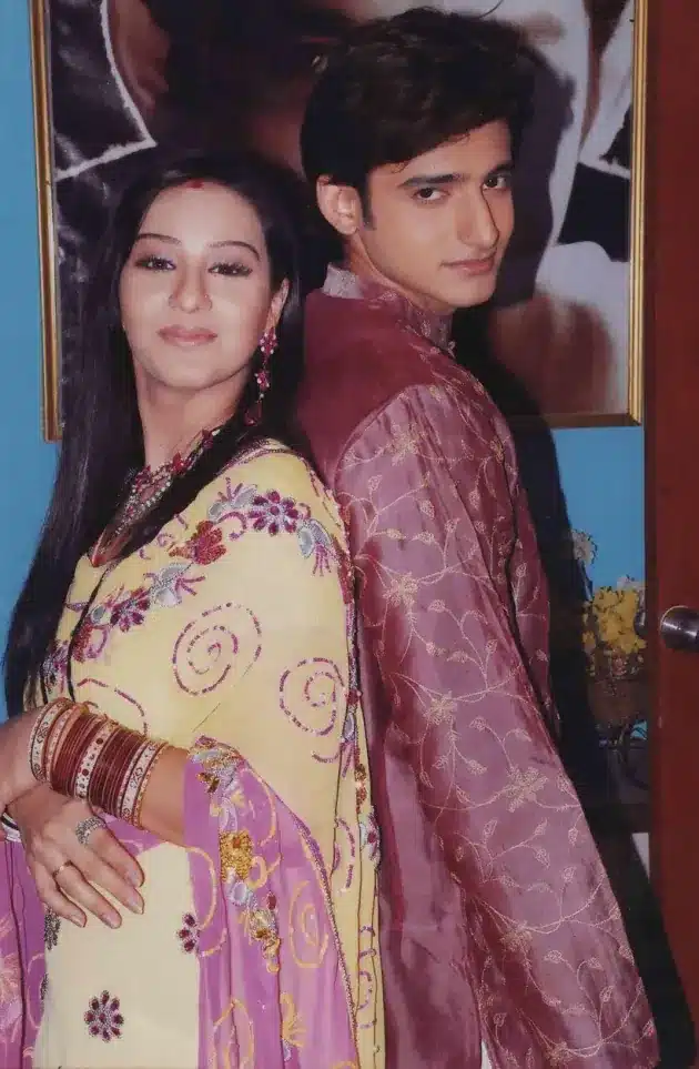 Old photo of Shilpa Shinde with her fiancé Romit Raj on the set of Zee TV show Maayka