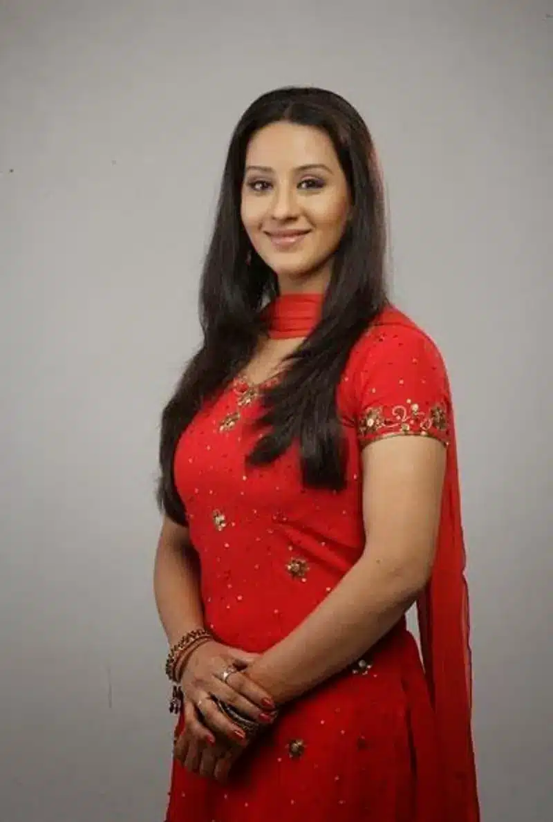 Shilpa Shinde's young-age photo in a red dress