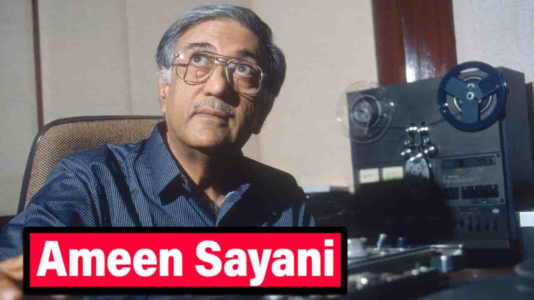 Radio Presenter Ameen Sayani Death, Age, Wife, Net Worth & Biography
