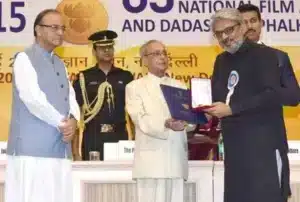 Sanjay Leela Bhansali won National Filmfare award - Best Director award for Bajirao Mastani pic
