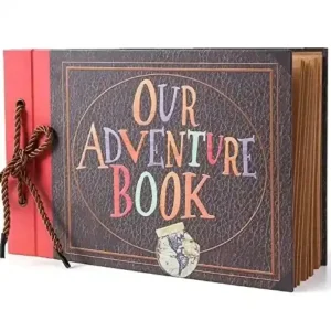 Vienrose Scrapbook Photo Album, Our Adventure Book DIY Scrapbook Album