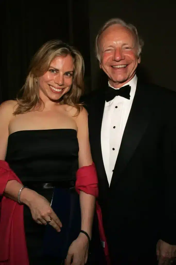 Picture of Joe Lieberman with his daughter Rebecca