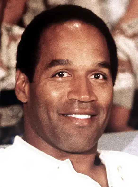 OJ Simpson image from the year 1990