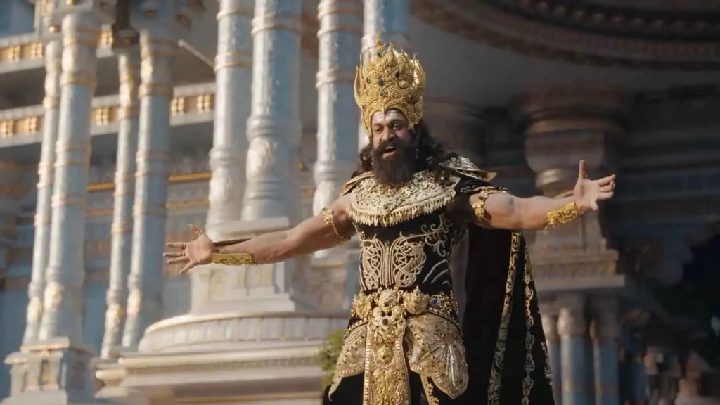 Yash as Ravan in Ramayana movie trailer