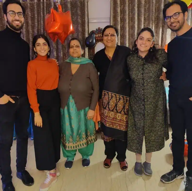 Tanya Maniktala family photo