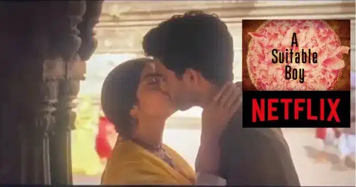 Photo of Tanya Maniktala kissing Danesh Razvi allegedly in Hindu temple in A Suitable Boy